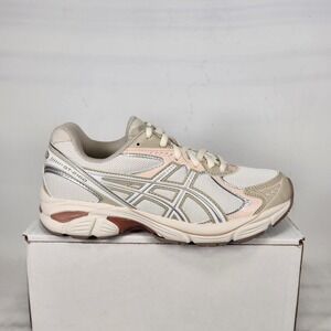 ASICS GT-2160 Running Shoes Women Size 6 Cream White Sport Sneakers